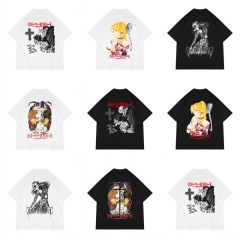 8 Styles Death Note Cartoon Pattern Anime T shirt