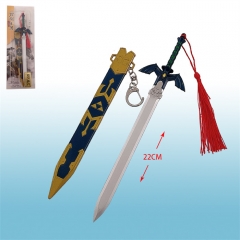 塞尔达大师之剑22cm带鞘武器挂扣