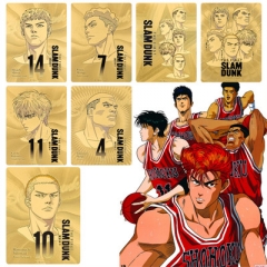 日本漫画灌篮高手卡片篮球珍藏卡牌互动玩具塑料币收藏