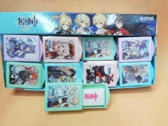 24个一套  原神 新款文具创意魔术盒橡皮擦创意卡通抽屉橡皮像皮儿童小学生礼物