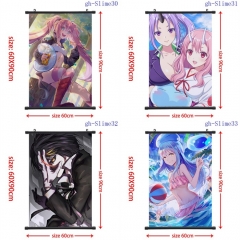 60*90CM 5 Styles That Time I Got Reincarnated as a Slime Wallscrolls Waterproof Cartoon Anime Wall Scroll