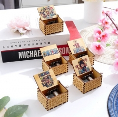 9 Styles One Piece Anime Wooden Music Box