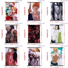 60*90CM 22 Styles Bleach Wallscrolls Waterproof Cartoon Anime Wall Scroll