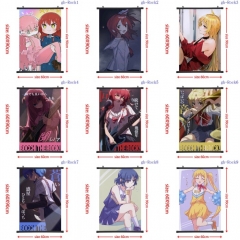 60*90CM 32 Styles Bocchi the Rock! Wallscrolls Waterproof Cartoon Anime Wall Scroll