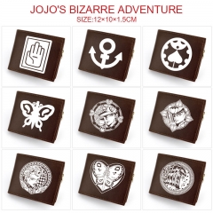 10款JOJO的奇妙冒险动漫真皮对折钱包