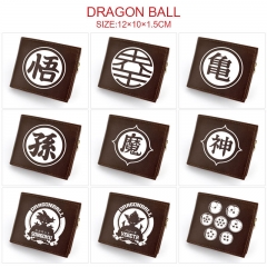 9款七龙珠动漫真皮对折钱包