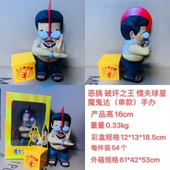 恶搞破坏之王懦夫救星魔鬼达(单款）手办高16cm重量0.33kg彩盒尺寸12X13X18.5cm装箱数量54个一箱外箱规格61X42X53cm LDH 一样