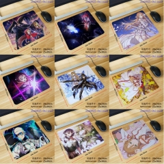 2 Sizes 9 Styles Sword Art Online Cartoon Anime Mouse Pad