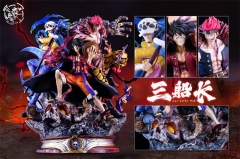 40cm One Piece Anime Figure Supernova Luffy Trafalgar D.Water Law Eustass Action Figures Captains Pvc Collectible Toys Doll Gift