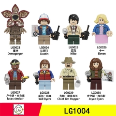 8 Styles 4.5CM Stranger Things Anime Miniature Building Blocks (Opp Bag)