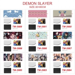 30*80CM 9 Styles Demon Slayer kimetsu no yaiba Cartoon Anime Mouse Pad