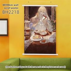 BH2218-移动城堡 动漫挂画 尺寸60X90CM 塑料杆白色