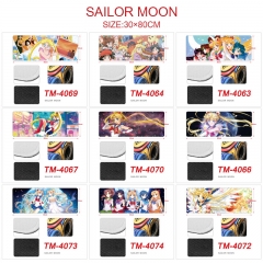 30*80CM 13 Styles Pretty Soldier Sailor Moon Cartoon Anime Mouse Pad