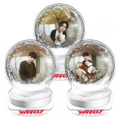 6 Styles 21*18cm K-POP Boy Next Door Acrylic Anime Standing Plate
