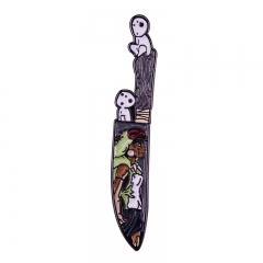 Princess Mononoke/Mononoke Hime Cartoon Decorative Alloy Pin Anime Brooch