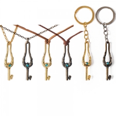 7 Styles Suzume Cartoon Alloy Anime Necklace/Keychain