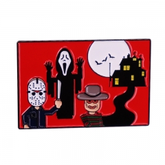 Horrible Movie Cartoon Decorative Alloy Pin Anime Brooch