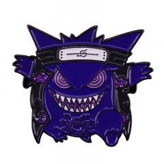 Pokemon Gengar Cartoon Decorative Alloy Pin Anime Brooch