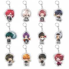 12 Styles Blue Lock Cartoon Acrylic Anime Keychain