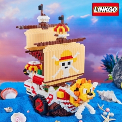 3168PCS 68385 One Piece Anime Miniature Building Blocks