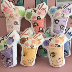 10 Styles 45cm Demon Slayer: Kimetsu no Yaiba Ice Cream Shape Character Collection Doll Anime Plush Toys