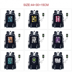 9 Styles Blue Lock Cartoon Anime Backpack Bag