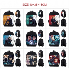 9 Styles Jujutsu Kaisen Cartoon Nylon Canvas Anime Backpack Bag