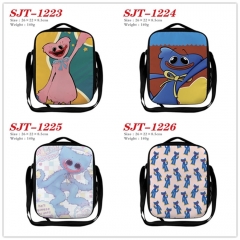 4 Styles Poppy Playtime Cartoon Canvas Anime Lunch Bag