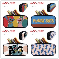 4 Styles Poppy Playtime Cartoon Canvas Anime Pencil Box