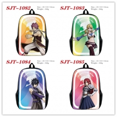 4 Styles Fairl Tail Cartoon Canvas Anime Backpack Bag