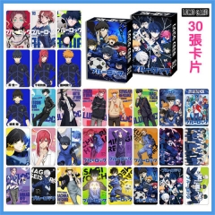 2 Styles 30PCS/SET Blue Lock Anime LOMO Card Set