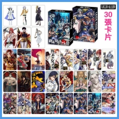 终末的女武神-01 写真明信片LOMO卡贺卡双面印刷30张一套