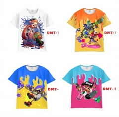 7 Styles Splatoon Anime T-shirts