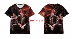2 Styles Ayaka Cartoon Anime T-shirts