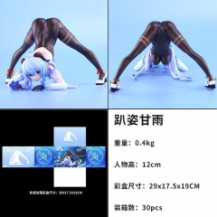 原神 趴姿甘雨 重量0.4KG 高12CM 彩盒29X17.5X19cm 装箱30PCS