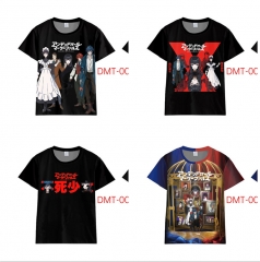 4 Styles Undead Girl·Murder Farce Anime T-shirts