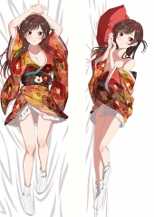 (50*150CM) Rented Girlfriend Sexy Girl Soft Bolster Body Anime Long Pillow