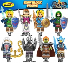 5 Styles The Legend Of Zelda Movie Anime Miniature Building Blocks