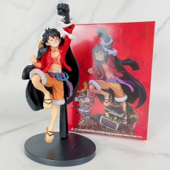 23CM One Piece Luffy Battle Version Anime PVC Figure Toy