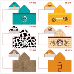 10 Styles Animal Cartoon Bath Towel Anime Hooded Cloak