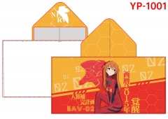 EVA/Neon Genesis Evangelion Cartoon Bath Towel Anime Hooded Cloak