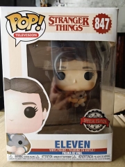 pop847怪奇物语eleven高约10cm重约150g彩盒尺寸16X12X9.5cm