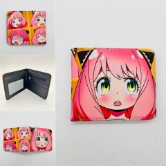 SPY×FAMILY Cartoon Pattern Coin Purse Anime Wallet