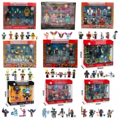 跨境 虚拟世界全系列Roblox积木公仔26款带配件 周边手办动漫游戏