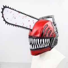 33cm*29cm*9cm Chainsaw Man Denji Cosplay Latex Mask Halloween