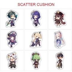 11 Styles 40CM Genshin Impact Cartoon Anime Pillow