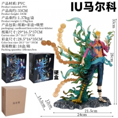 海贼王 IU马尔科 手办模型 高32cm 重761g 尺寸35.5*28.5*15.5cm 16/箱