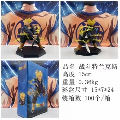 15CM Dragon Ball Z Trunks Anime PVC Figure Doll