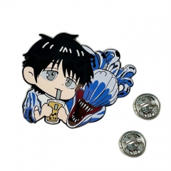 Jujutsu Kaisen Cartoon Alloy Pin Anime Brooch