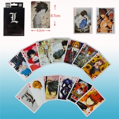 54PCS/SET Death Note Cartoon Cosplay Anime Poker